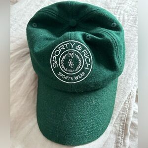 Green Sporty & Rich Baseball Cap